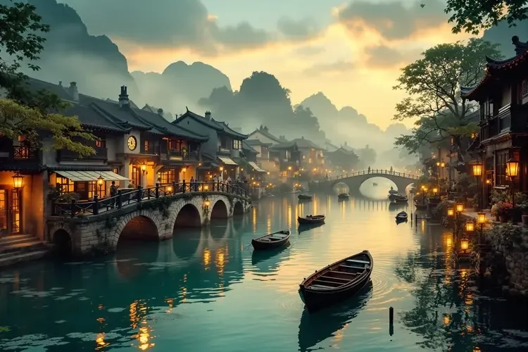 水乡纪事 · 人间烟火 - ai视频 水乡纪事 · 人间烟火 - ai视频 专题合集