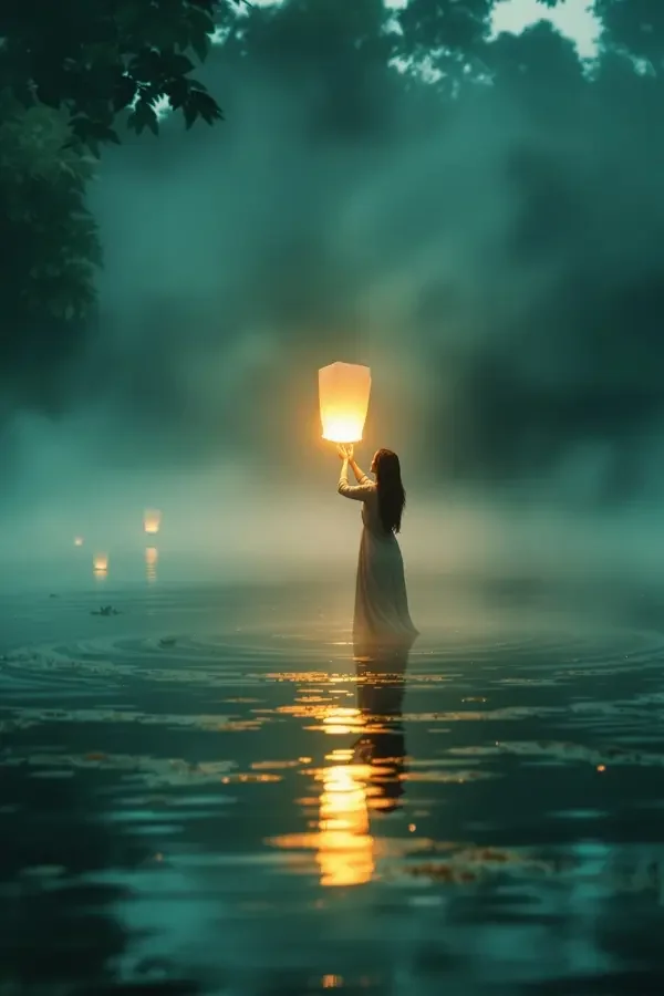 水灯夜话 - ai视频 水灯夜话 - ai视频 精选影片封面